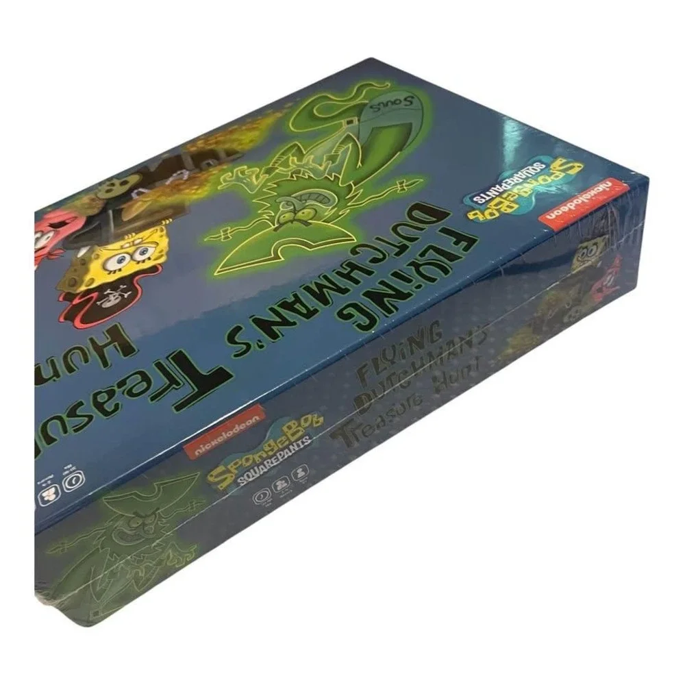 SpongeBob SquarePants Flying Dutchman's Treasure Hunt Game Nickelodeon SEALED